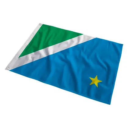 Bandeira de Mato Grosso do Sul ao vento