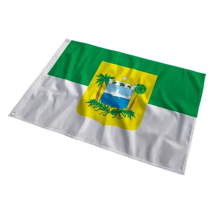 Bandeira do Rio Grande do Norte ao vento